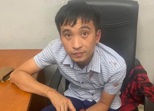 Tạm giữ lái xe say xỉn lao ô tô vào cây xăng ở Hà Nội khiến 8 người bị thương